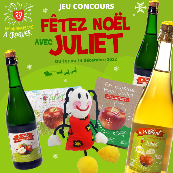 Jeu concours : Fêtez Noël avec Juliet