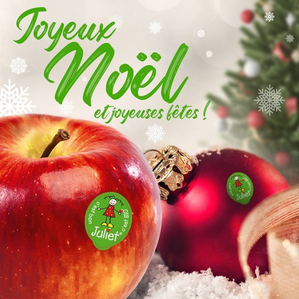 Juliet et son équipe vous souhaitent un joyeux Noël et de passer de bonnes fêtes !