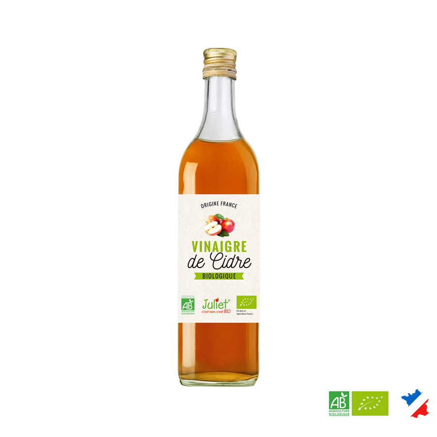 Vinaigre de cidre Pomme BIO France - Pomme Juliet