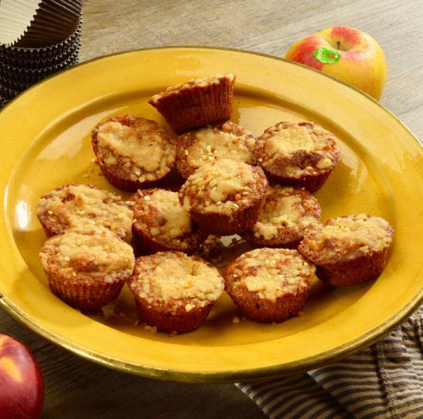  Muffins crumble aux pommes Juliet®