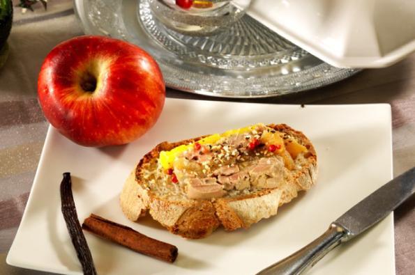 Foie Gras aux Pommes Juliet® en terrine